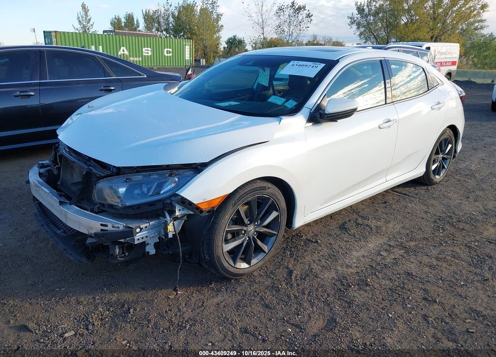 2020 HONDA CIVIC EX VIN: SHHFK7H62LU404217