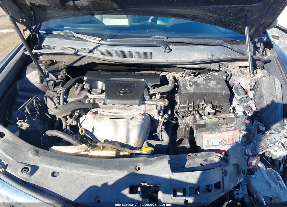 2012 TOYOTA CAMRY L VIN: 4T4BF1FK9CR239602