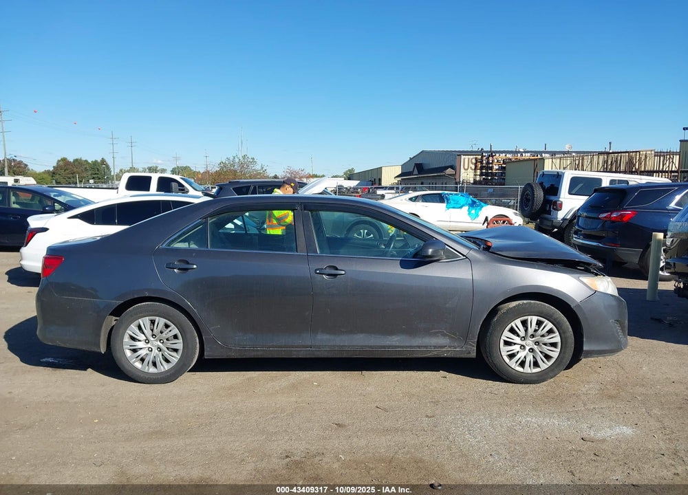 2012 TOYOTA CAMRY L VIN: 4T4BF1FK9CR239602