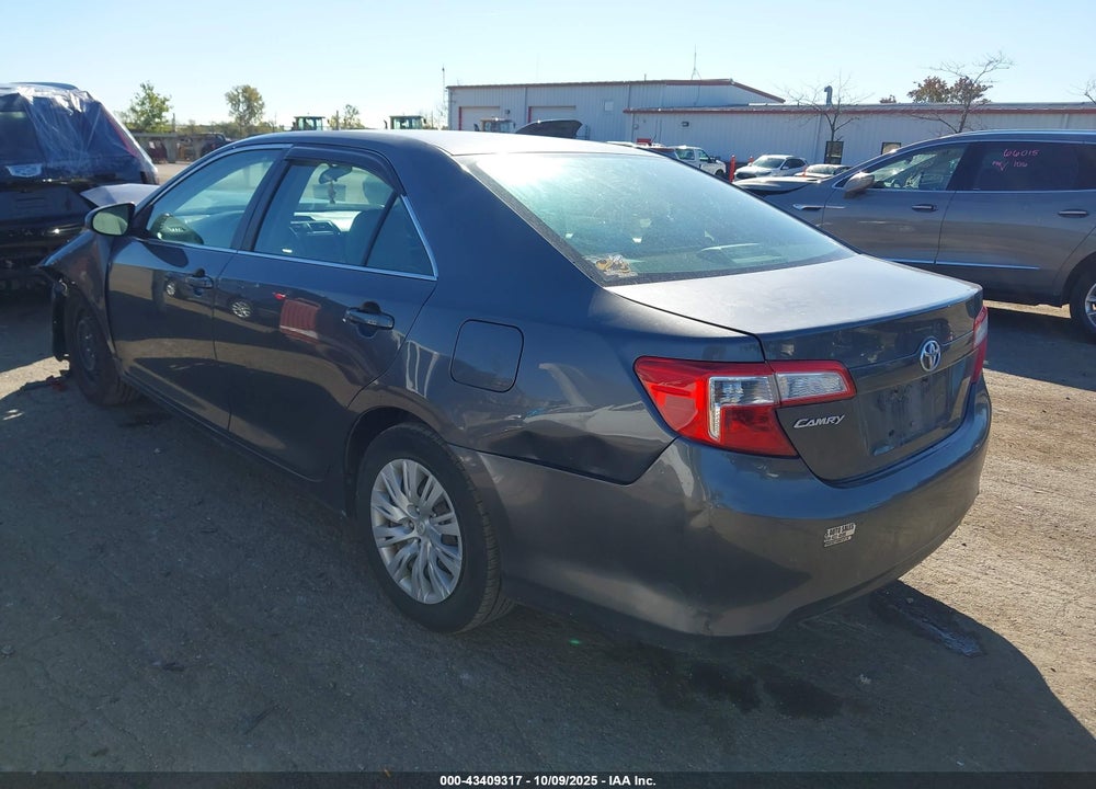 2012 TOYOTA CAMRY L VIN: 4T4BF1FK9CR239602