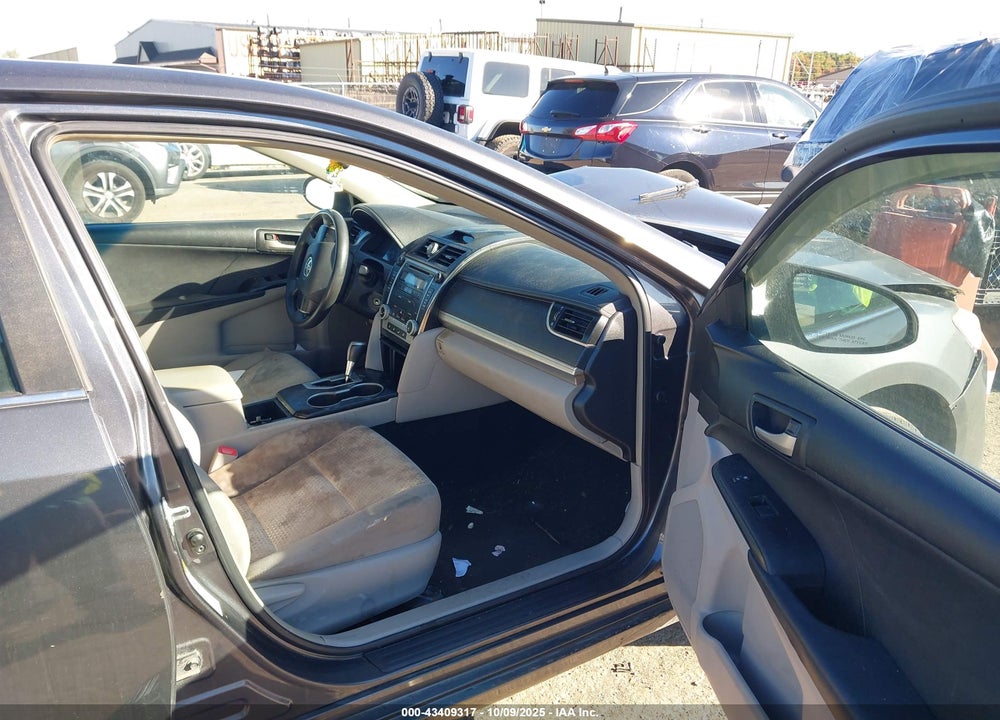2012 TOYOTA CAMRY L VIN: 4T4BF1FK9CR239602