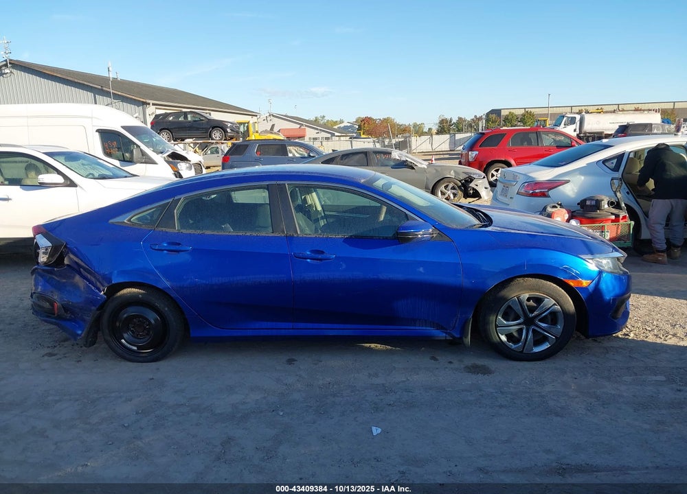 2018 HONDA CIVIC LX VIN: 19XFC2F55JE027753