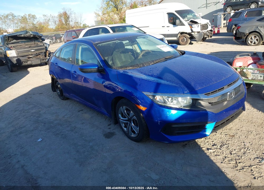 2018 HONDA CIVIC LX VIN: 19XFC2F55JE027753