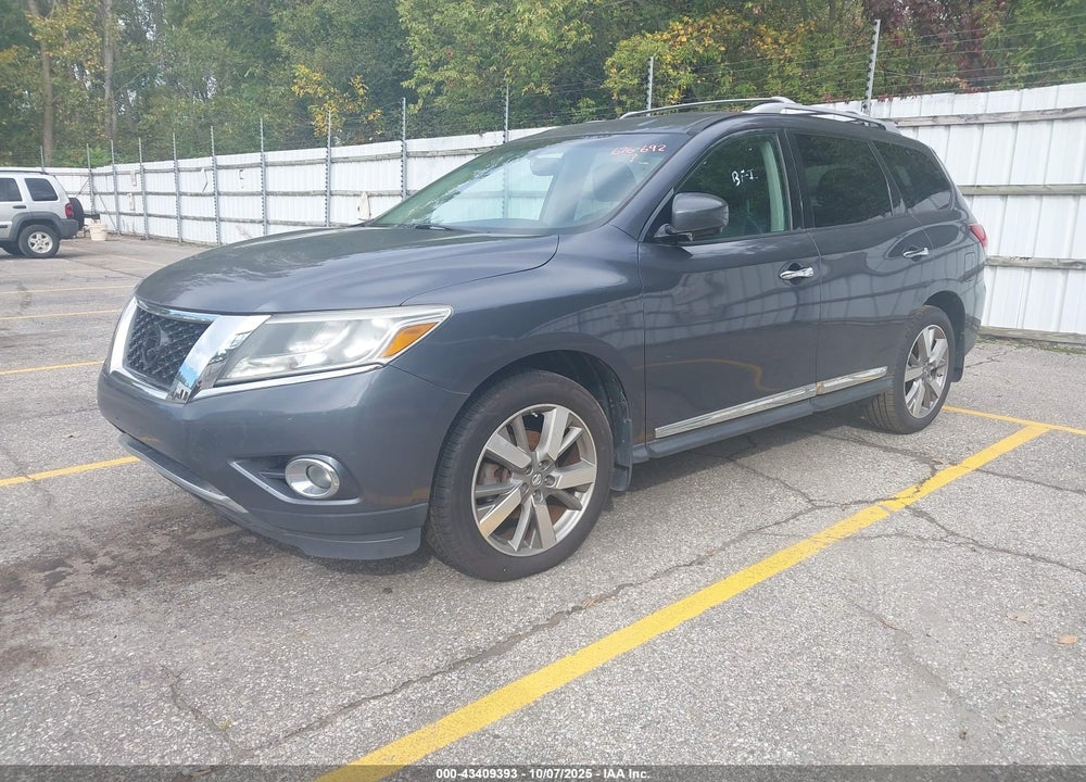 2014 NISSAN PATHFINDER PLATINUM VIN: 5N1AR2MM7EC676692