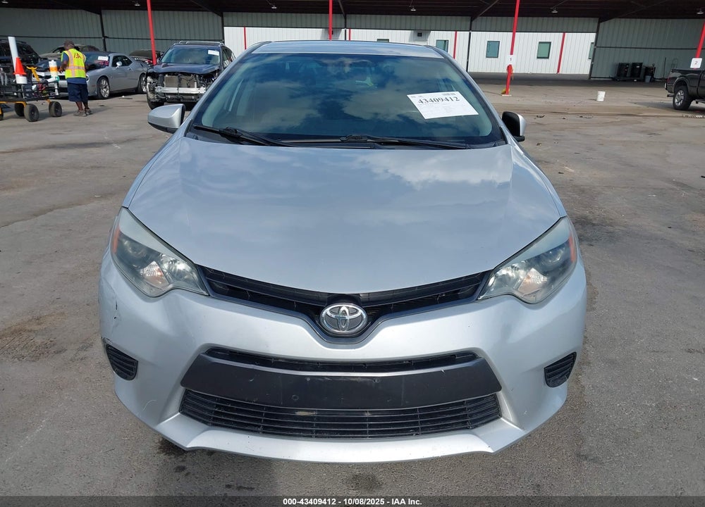 2016 TOYOTA COROLLA LE VIN: 5YFBURHEXGP447078