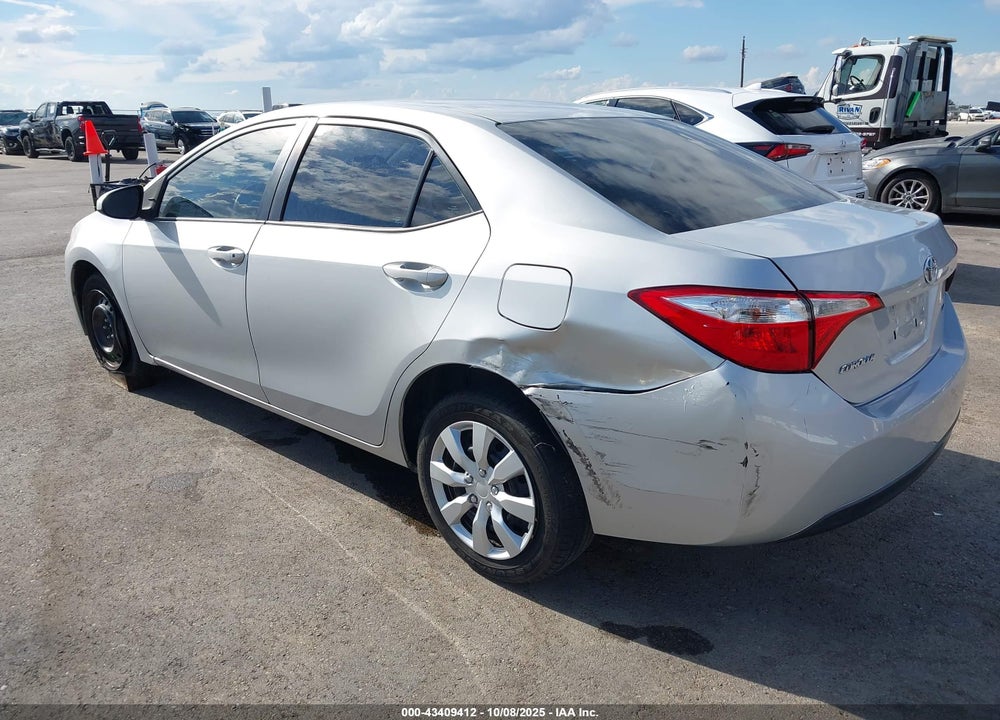 2016 TOYOTA COROLLA LE VIN: 5YFBURHEXGP447078