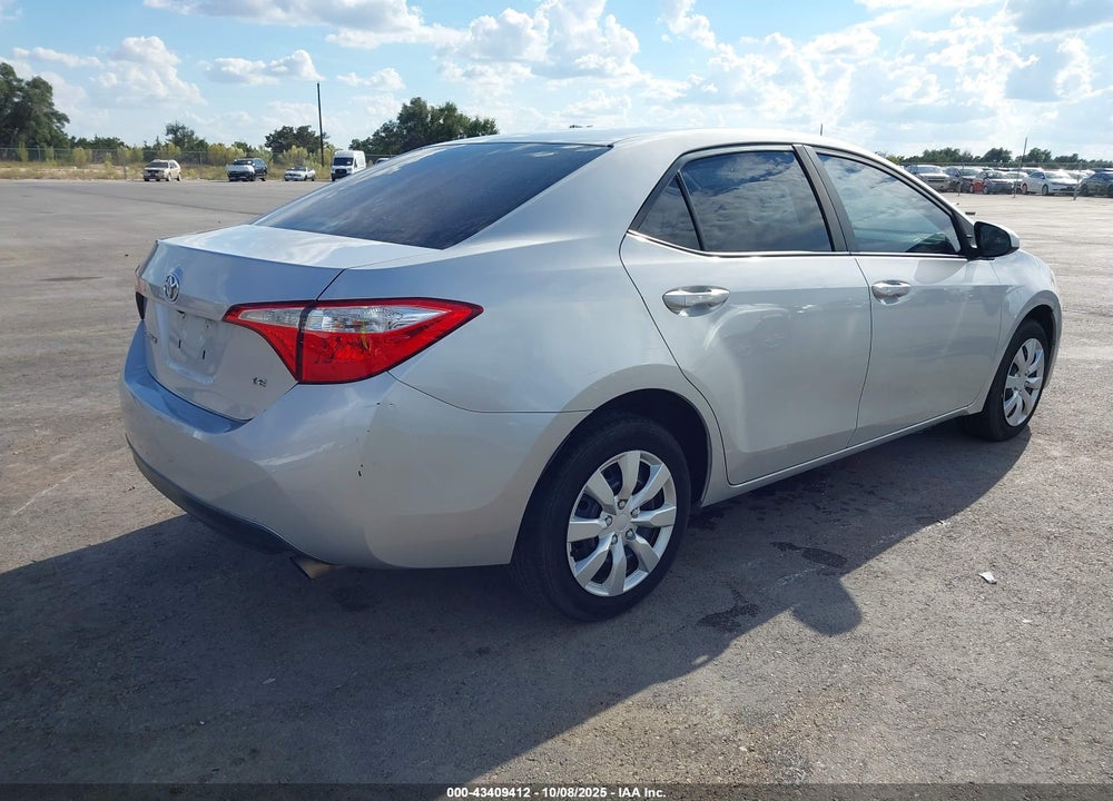 2016 TOYOTA COROLLA LE VIN: 5YFBURHEXGP447078