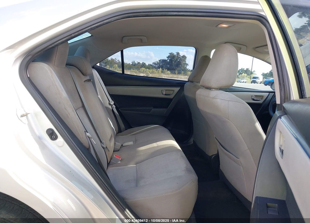 2016 TOYOTA COROLLA LE VIN: 5YFBURHEXGP447078