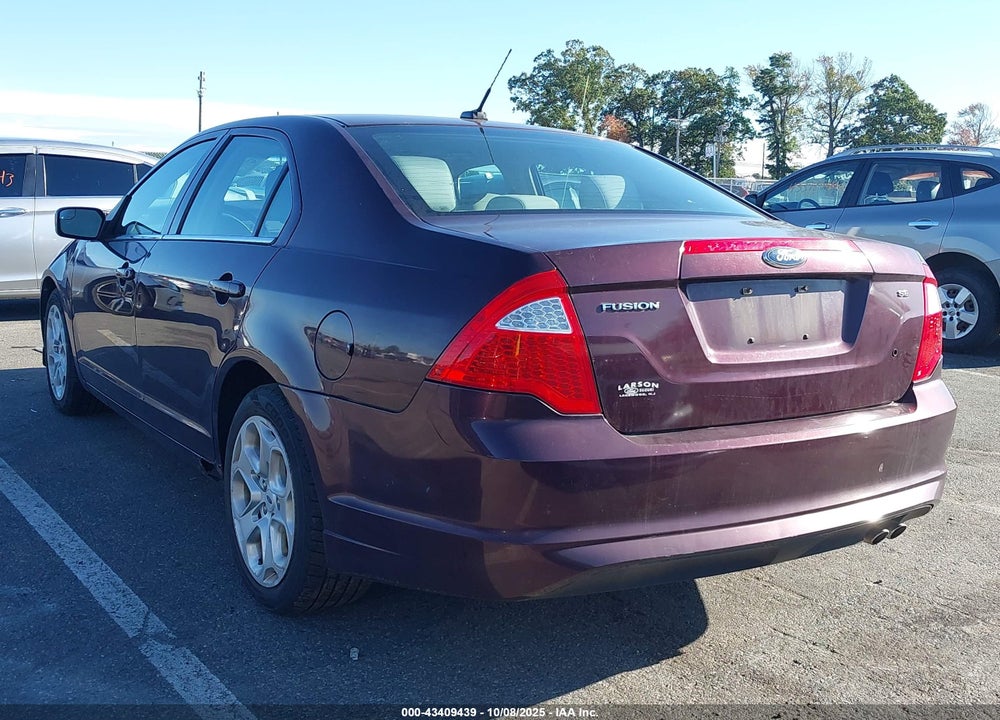 2011 FORD FUSION SE VIN: 3FAHP0HA2BR259755