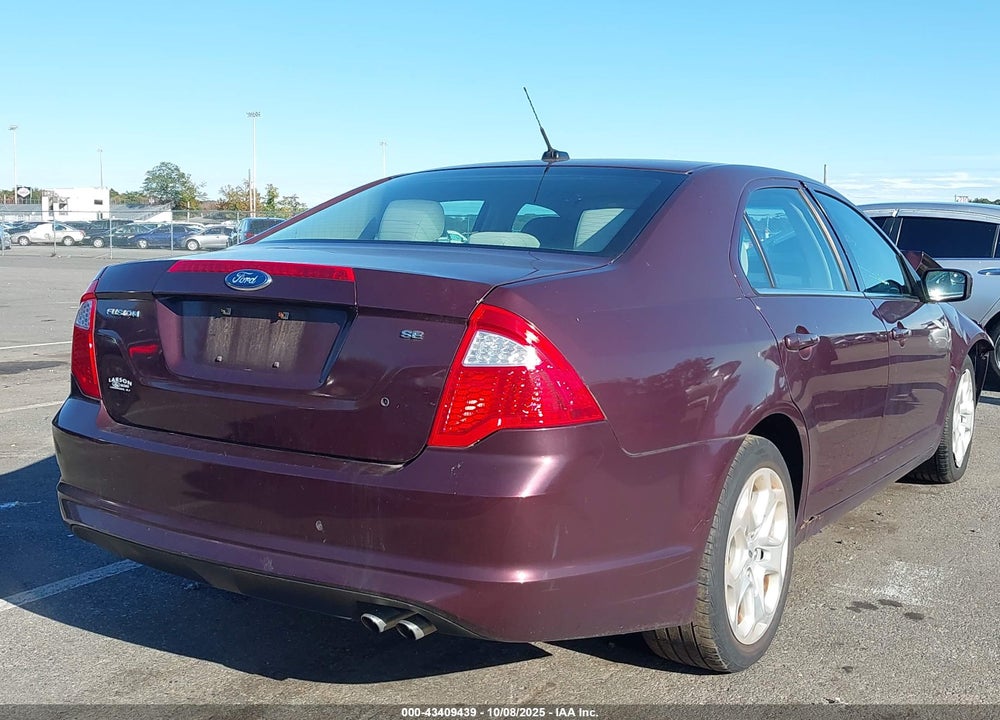 2011 FORD FUSION SE VIN: 3FAHP0HA2BR259755