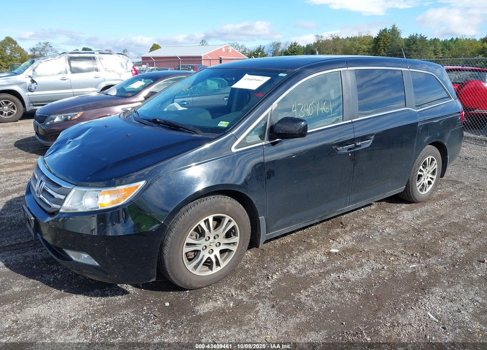 2013 HONDA ODYSSEY EX VIN: 5FNRL5H4XDB025532