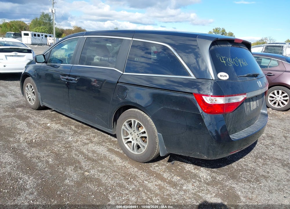 2013 HONDA ODYSSEY EX VIN: 5FNRL5H4XDB025532