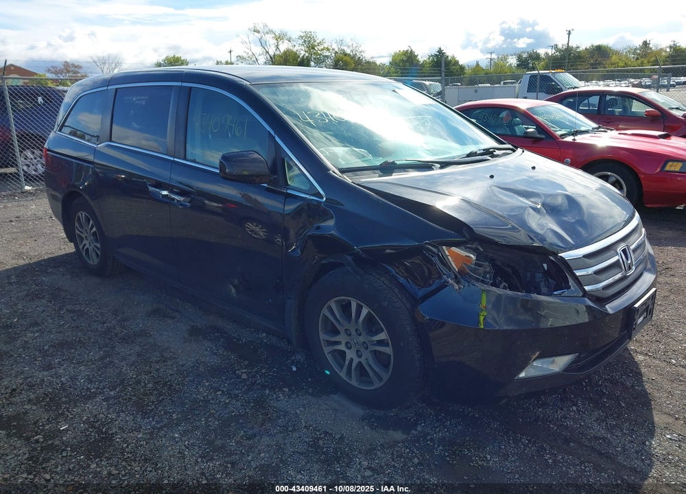 2013 HONDA ODYSSEY EX VIN: 5FNRL5H4XDB025532