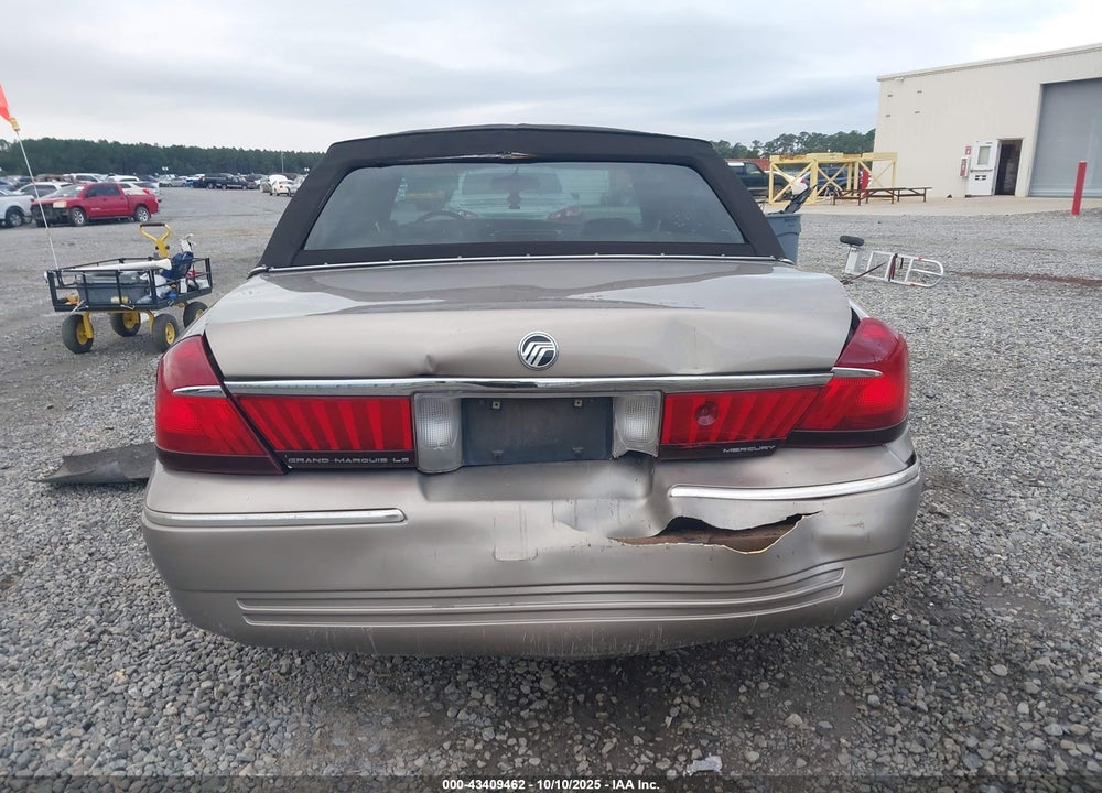 2001 MERCURY GRAND MARQUIS LS VIN: 2MEFM75W71X671848