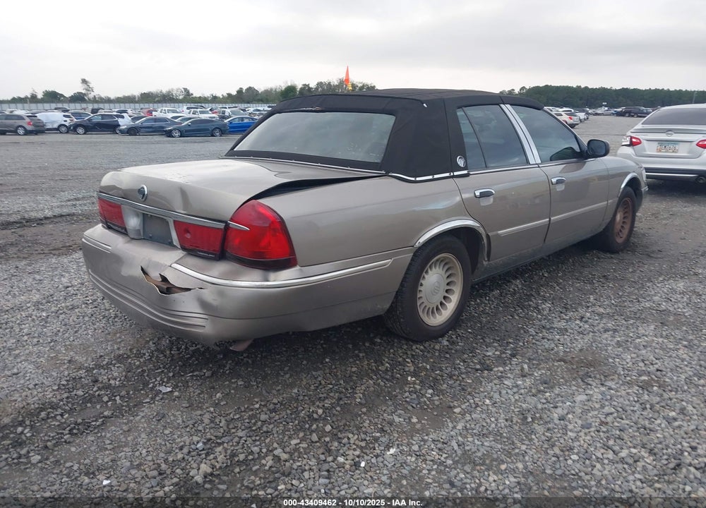 2001 MERCURY GRAND MARQUIS LS VIN: 2MEFM75W71X671848