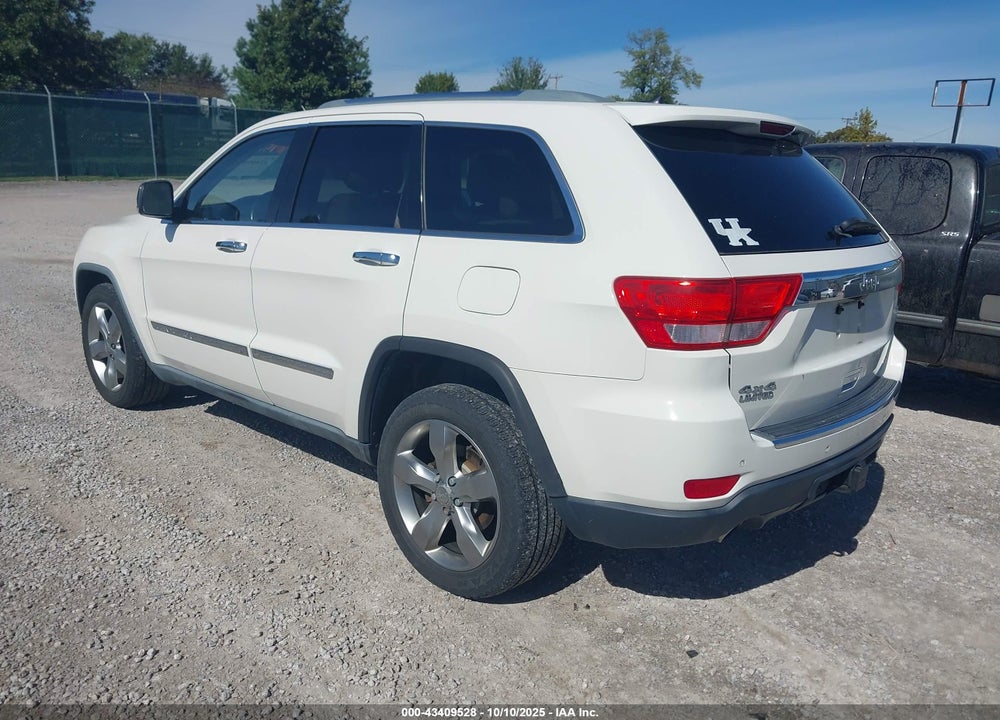 2011 JEEP GRAND CHEROKEE LIMITED VIN: 1J4RR5GT1BC696227