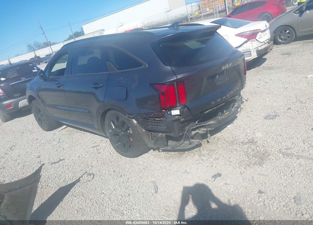 2022 KIA SORENTO VIN: 5XYRK4LF1NG134316