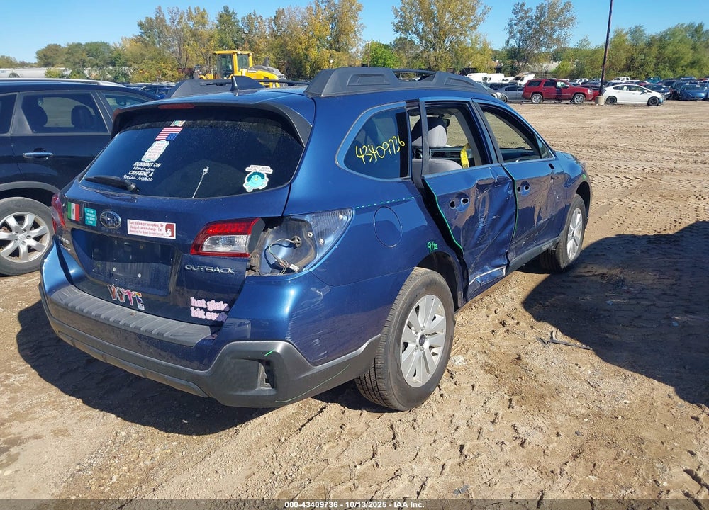2019 SUBARU OUTBACK 2.5I PREMIUM VIN: 4S4BSAFC2K3370339