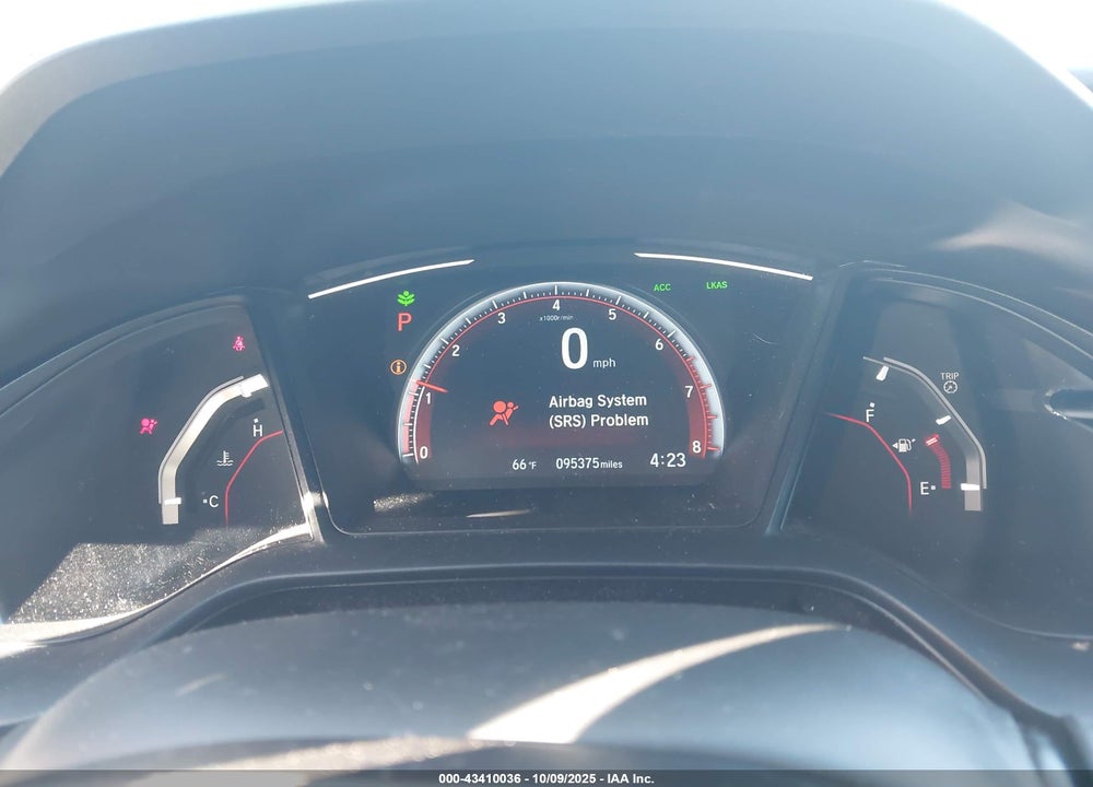2019 HONDA CIVIC SPORT VIN: SHHFK7H40KU225364