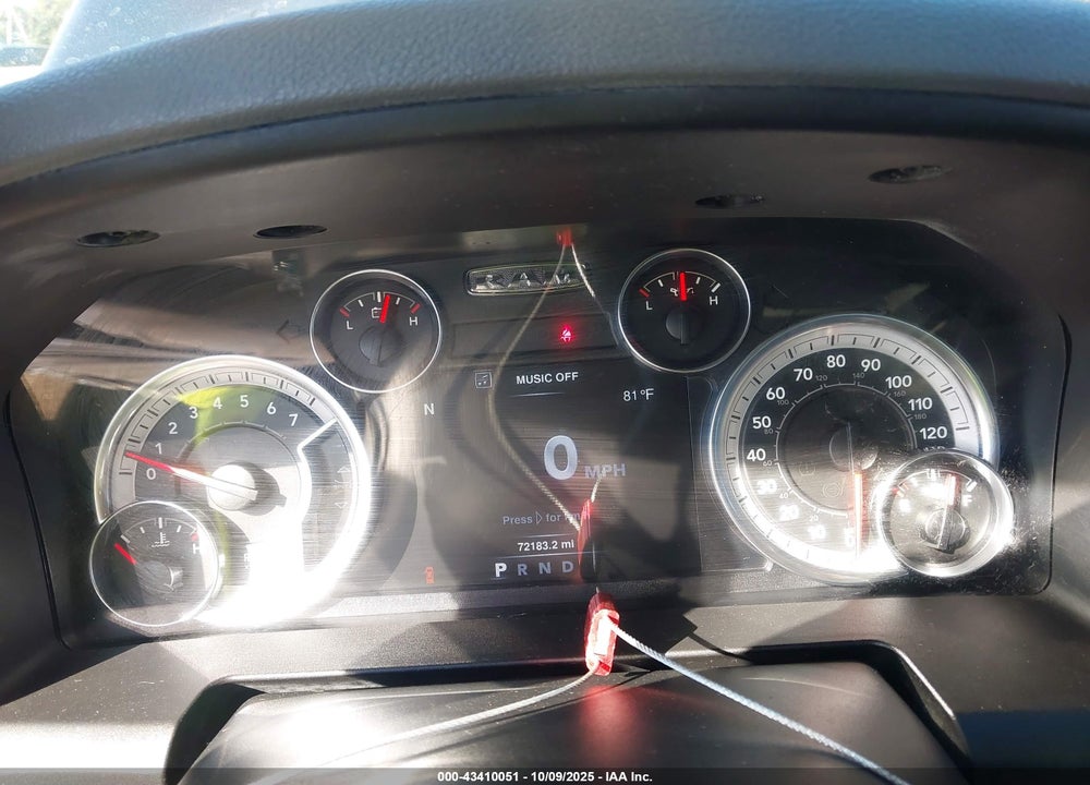 2019 RAM 1500 VIN: 1C6RR6TT0KS712111