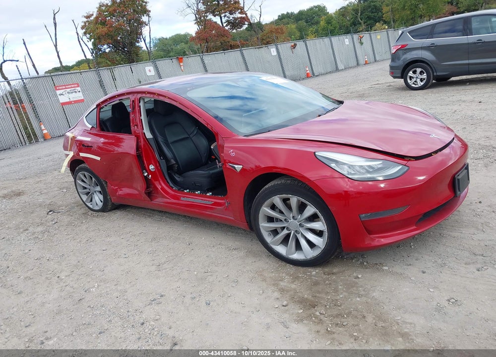 2018 TESLA MODEL 3 LONG RANGE/MID RANGE VIN: 5YJ3E1EA8JF008906
