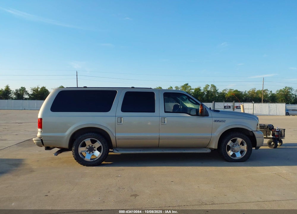 2005 FORD EXCURSION LIMITED VIN: 1FMNU42PX5ED47840