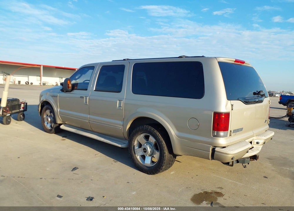 2005 FORD EXCURSION LIMITED VIN: 1FMNU42PX5ED47840