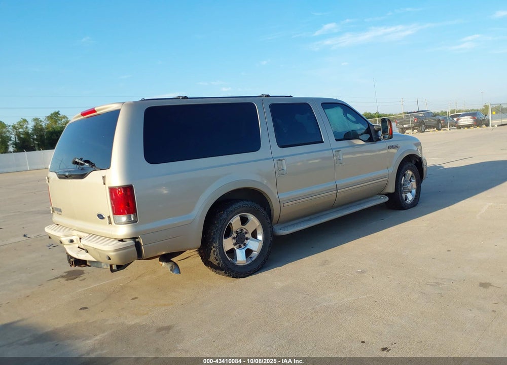2005 FORD EXCURSION LIMITED VIN: 1FMNU42PX5ED47840