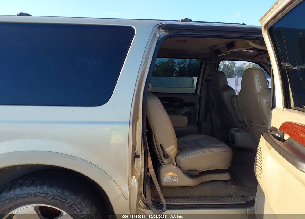 2005 FORD EXCURSION LIMITED VIN: 1FMNU42PX5ED47840