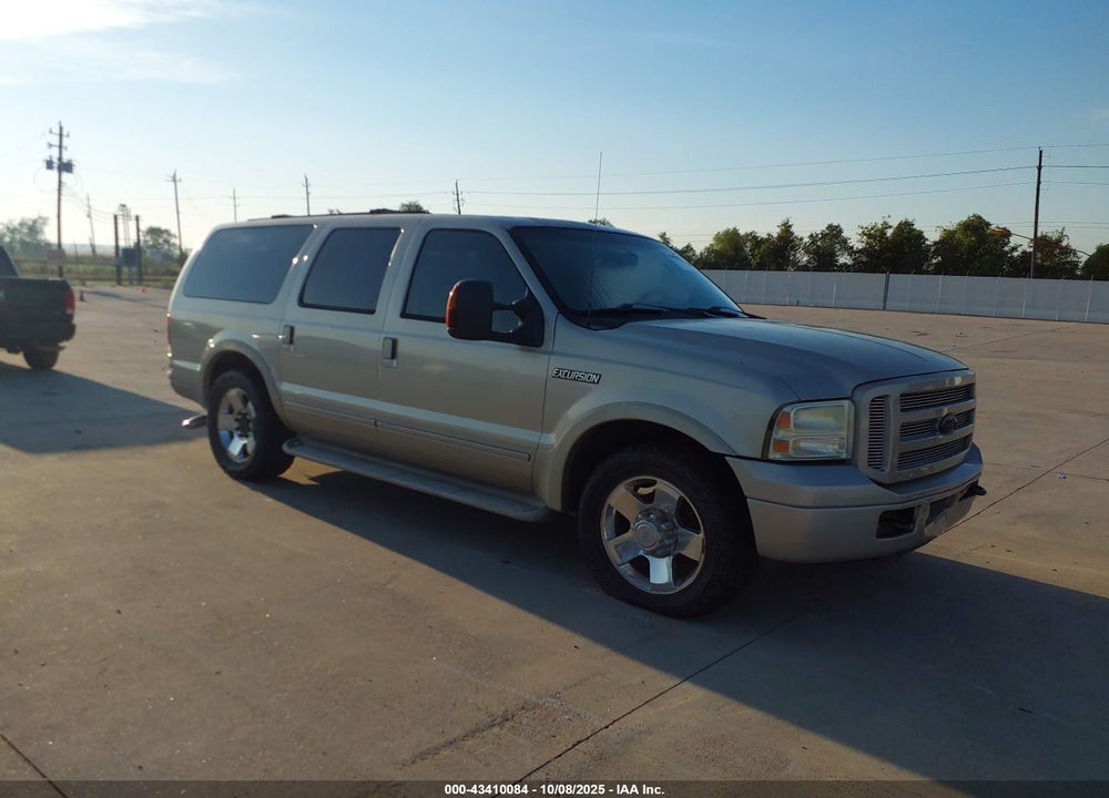 2005 FORD EXCURSION LIMITED VIN: 1FMNU42PX5ED47840