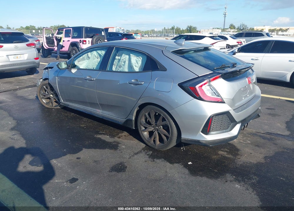 2018 HONDA CIVIC SPORT VIN: SHHFK7H47JU200167