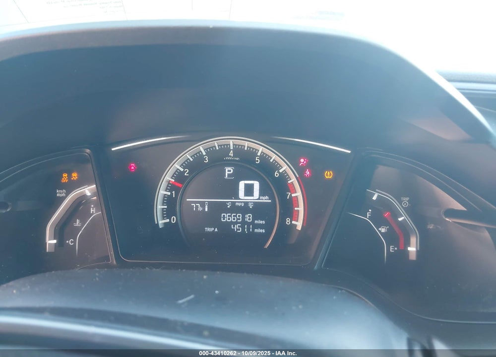 2018 HONDA CIVIC SPORT VIN: SHHFK7H47JU200167