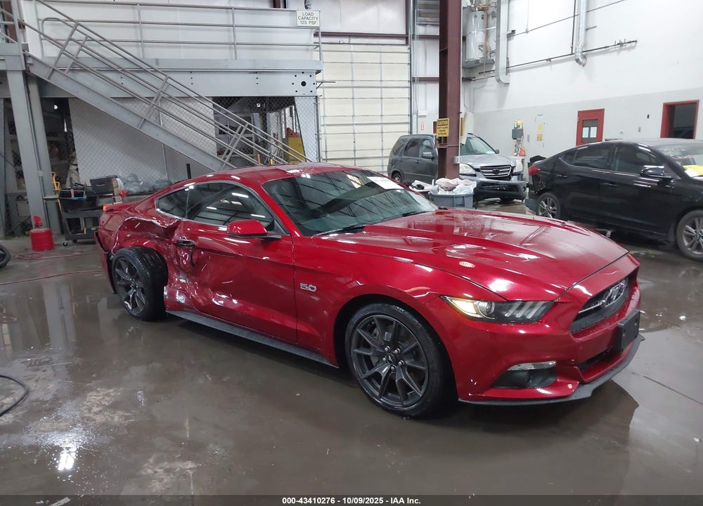 2015 FORD MUSTANG GT PREMIUM VIN: 1FA6P8CF4F5355548