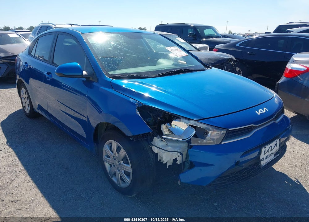2022 KIA RIO S VIN: 3KPA24AD5NE507966