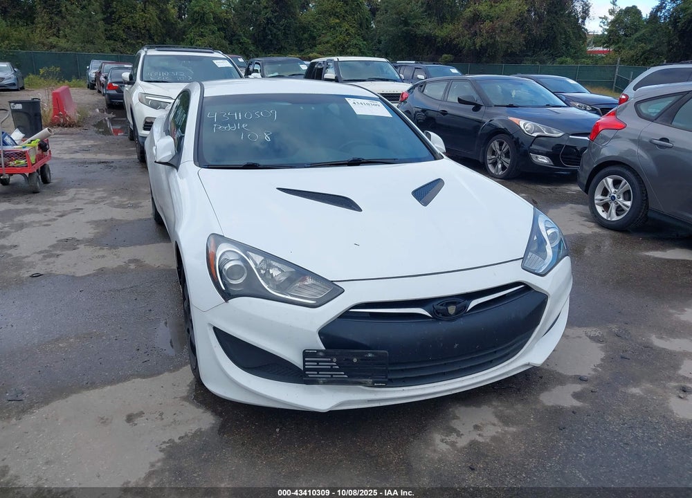 2013 HYUNDAI GENESIS 2.0T VIN: KMHHT6KD6DU112938