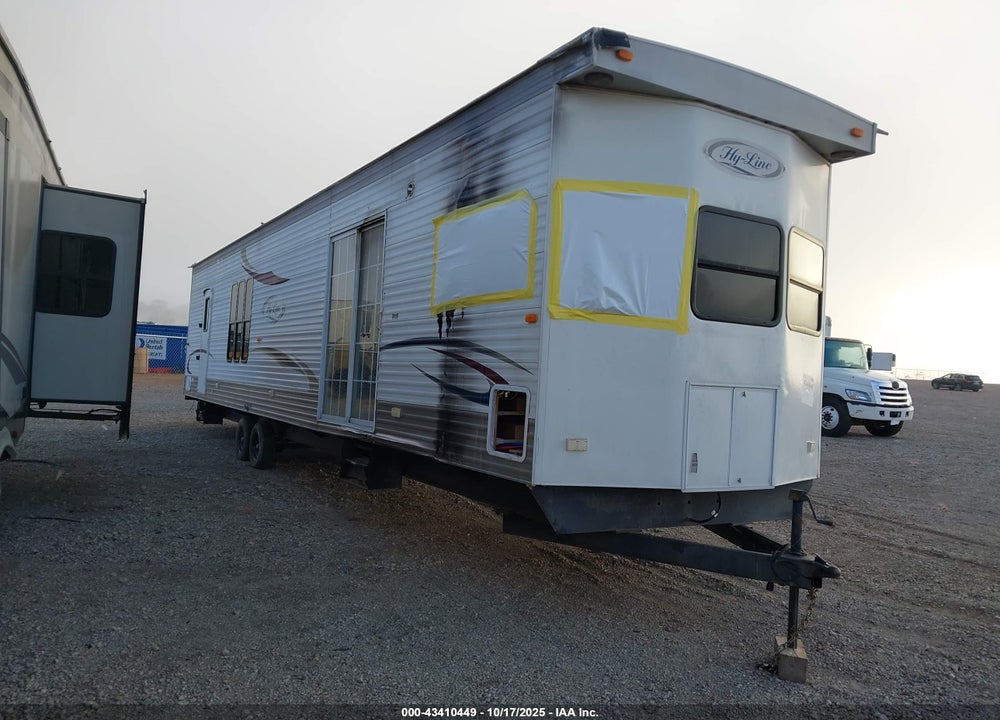 2012 HY LINE TRAVEL TRAILER VIN: 54ABA4224CE000191