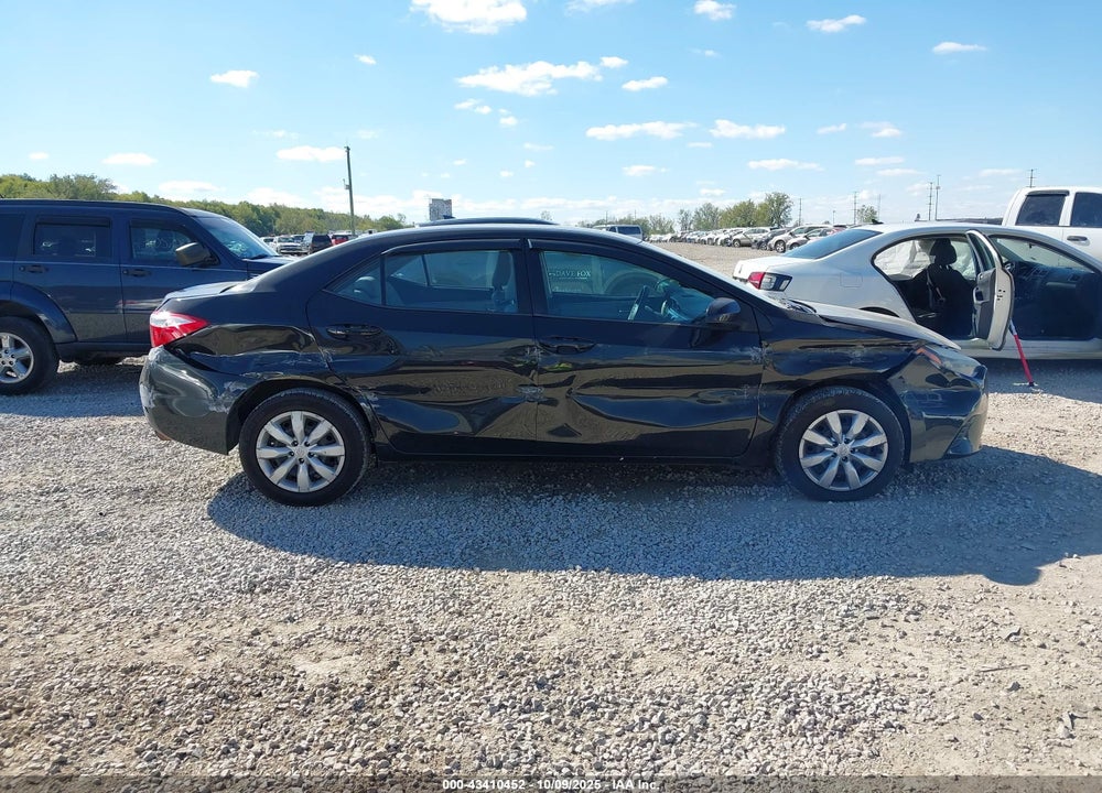 2014 TOYOTA COROLLA LE VIN: 5YFBURHE6EP006173