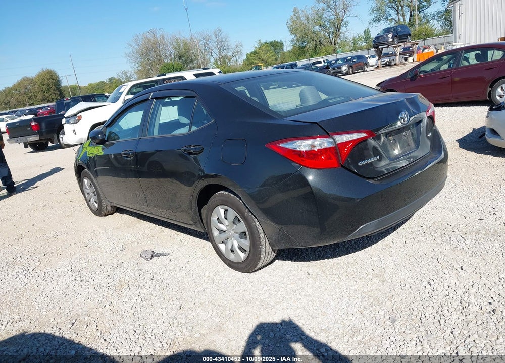 2014 TOYOTA COROLLA LE VIN: 5YFBURHE6EP006173