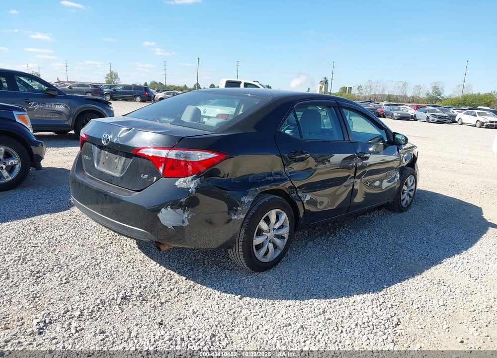 2014 TOYOTA COROLLA LE VIN: 5YFBURHE6EP006173