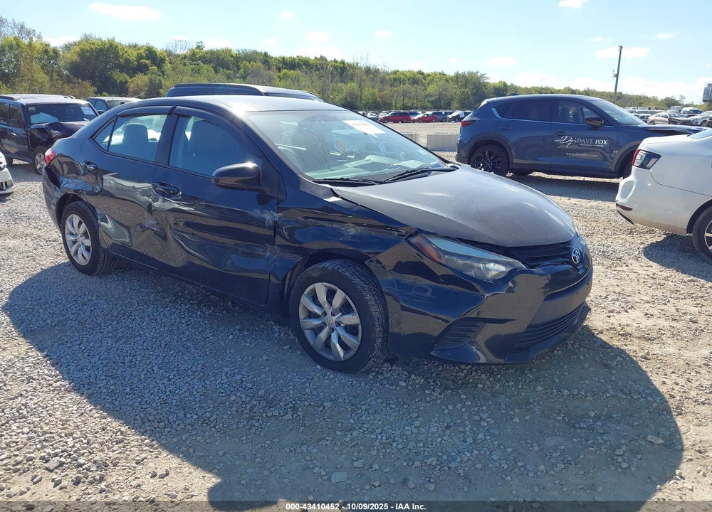2014 TOYOTA COROLLA LE VIN: 5YFBURHE6EP006173