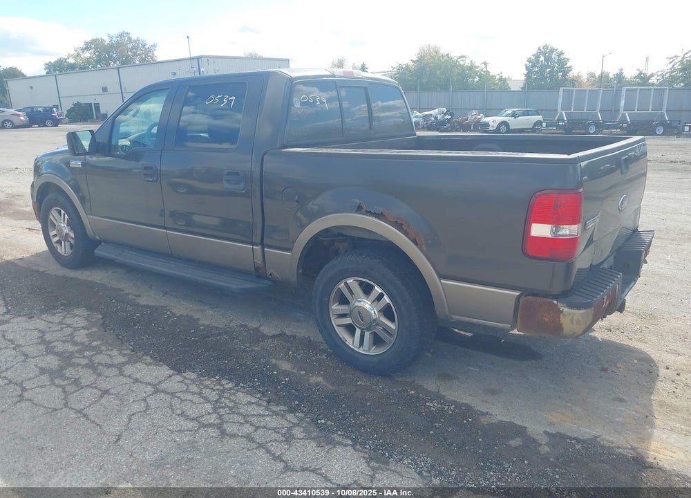 2005 FORD F-150 LARIAT/XLT VIN: 1FTPW12555FB31201