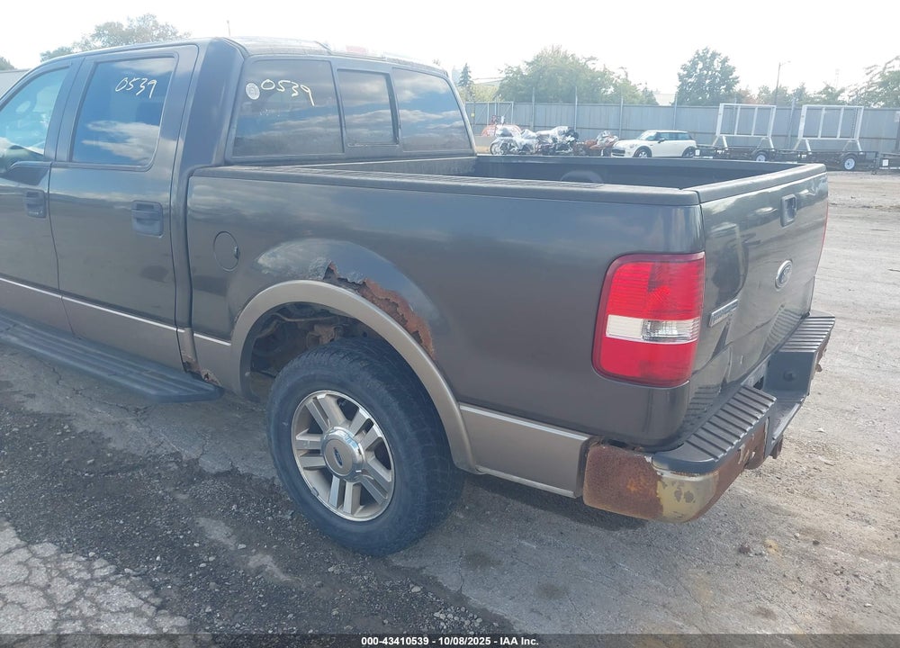 2005 FORD F-150 LARIAT/XLT VIN: 1FTPW12555FB31201