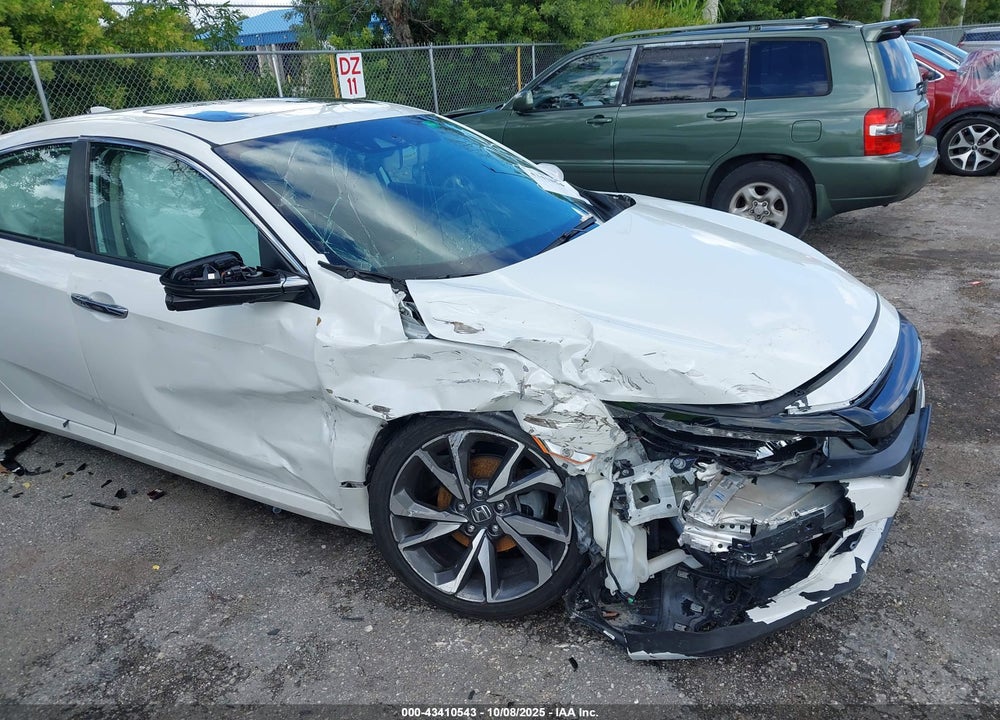 2020 HONDA CIVIC TOURING VIN: 19XFC1F98LE213898