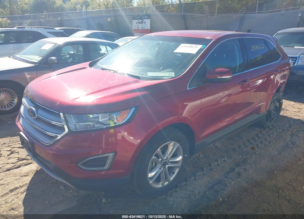 2015 FORD EDGE SEL VIN: 2FMTK4J97FBC10769