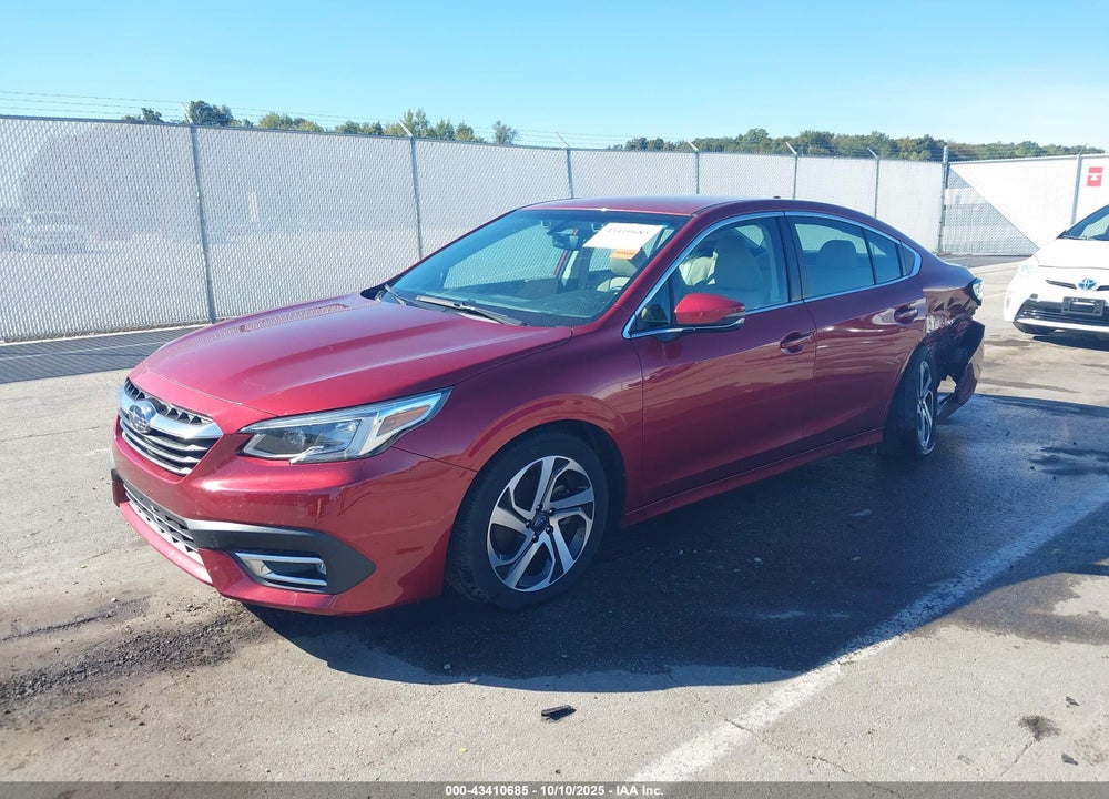 2022 SUBARU LEGACY LIMITED VIN: 4S3BWAM62N3019537