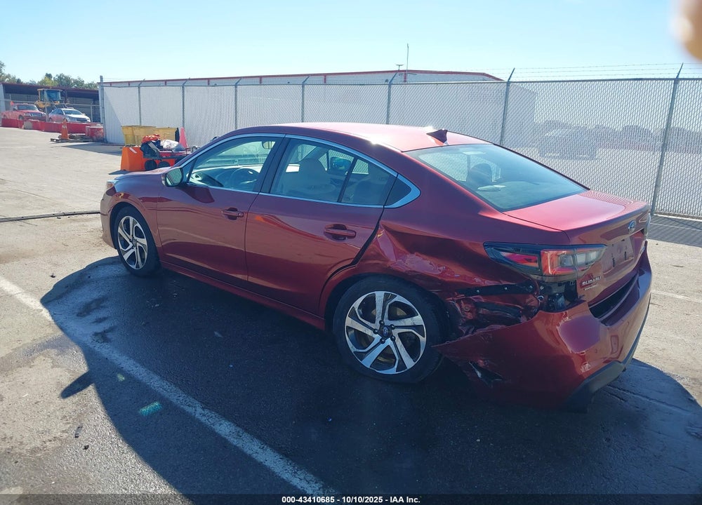 2022 SUBARU LEGACY LIMITED VIN: 4S3BWAM62N3019537