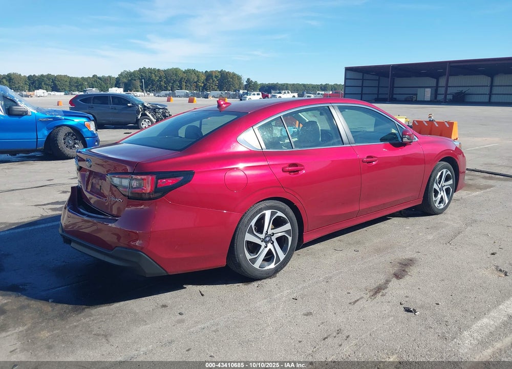 2022 SUBARU LEGACY LIMITED VIN: 4S3BWAM62N3019537