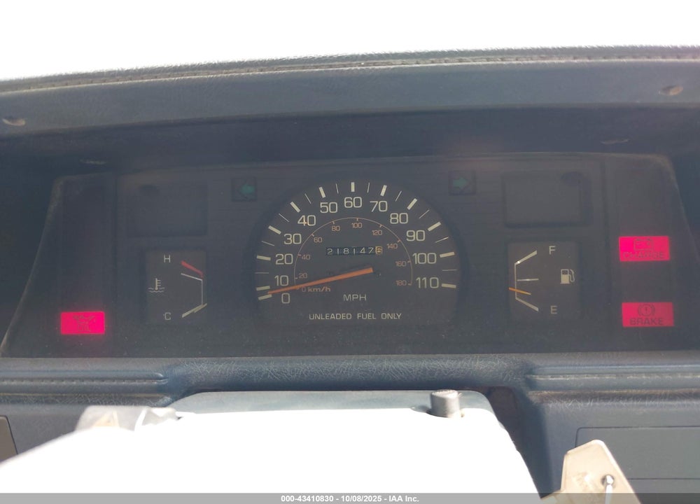 1987 TOYOTA PICKUP 1/2 TON RN50 VIN: JT4RN50R5H0236563