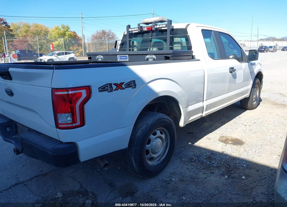 2017 FORD F-150 VIN: 1FTEX1E81HFB31856