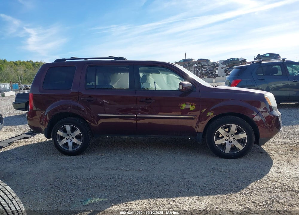 2014 HONDA PILOT VIN: 5FNYF4H96EB008396